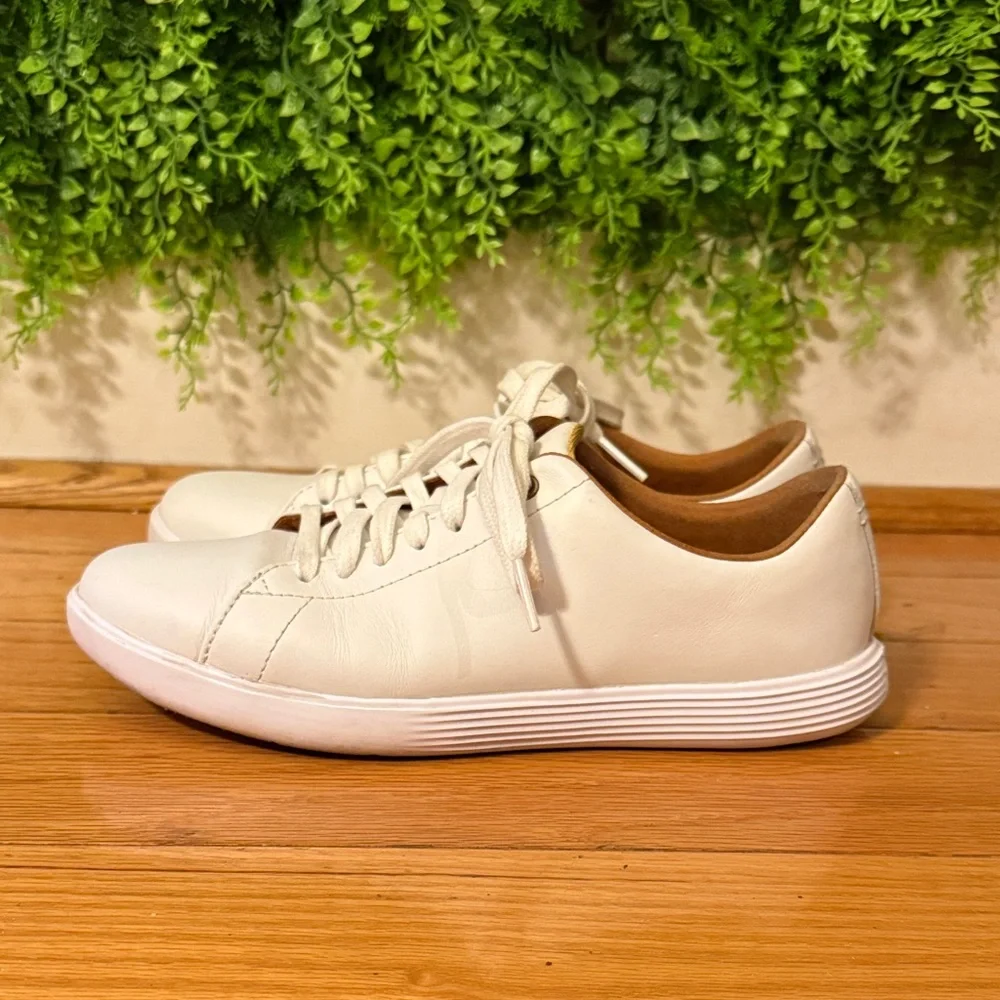 Cole Haan Grand Øs White Sneakers - Picture 2 of 12